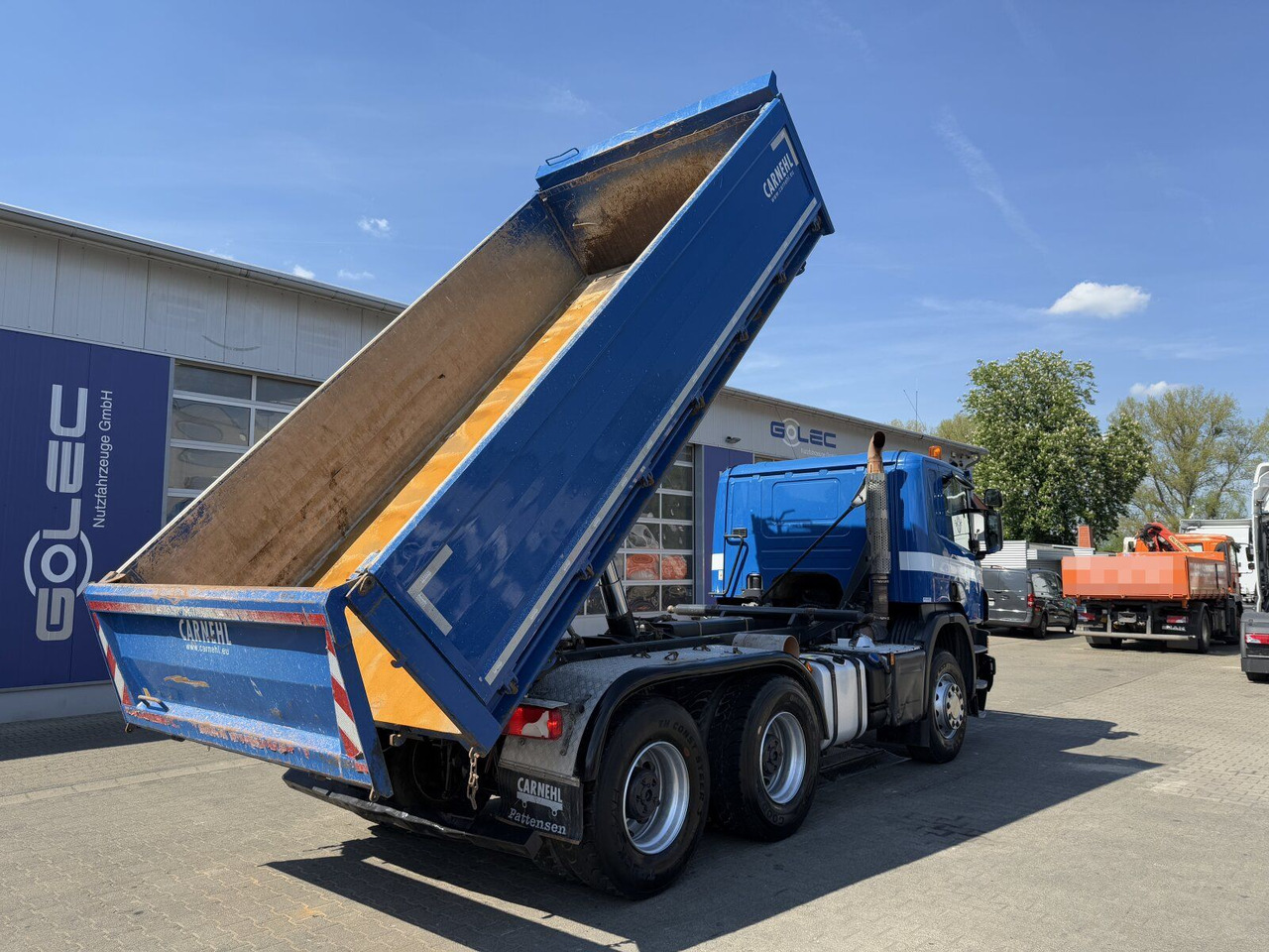 Scania P 450 6x4 Dreiseitenkipper DAUTEL - Kipper: das Bild 5 Scania P 450 6x4 Dreiseitenkipper DAUTEL - Kipper: das Bild 5