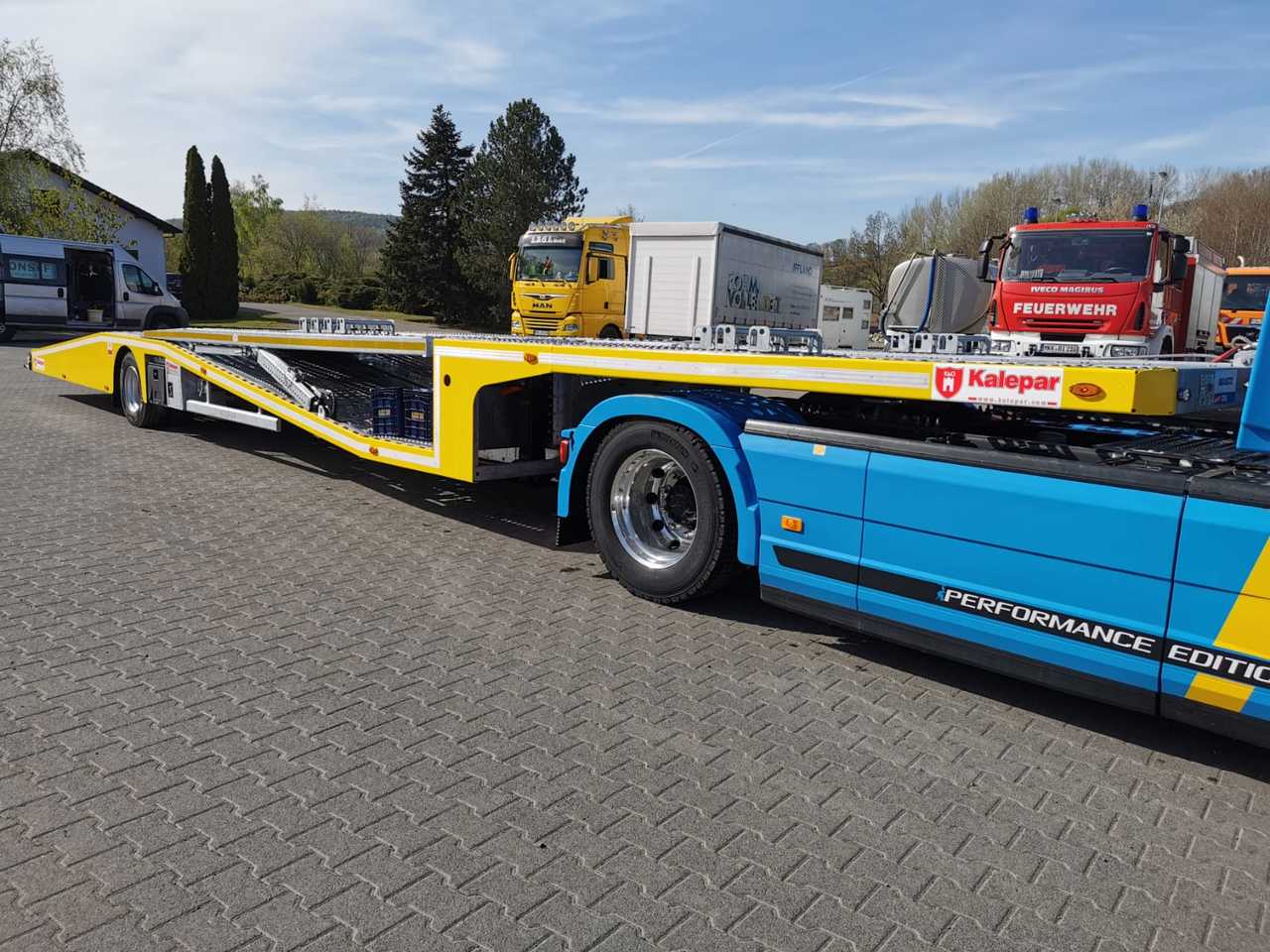 KALEPAR KLP 119V4 Autotransporter - Autotransporter Auflieger: das Bild 5 KALEPAR KLP 119V4 Autotransporter - Autotransporter Auflieger: das Bild 5