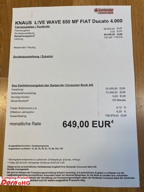 Knaus L!VE WAVE 650 MF Automatik/180 PS/Heavy - Teilintegriertes Wohnmobil: das Bild 5 Knaus L!VE WAVE 650 MF Automatik/180 PS/Heavy - Teilintegriertes Wohnmobil: das Bild 5