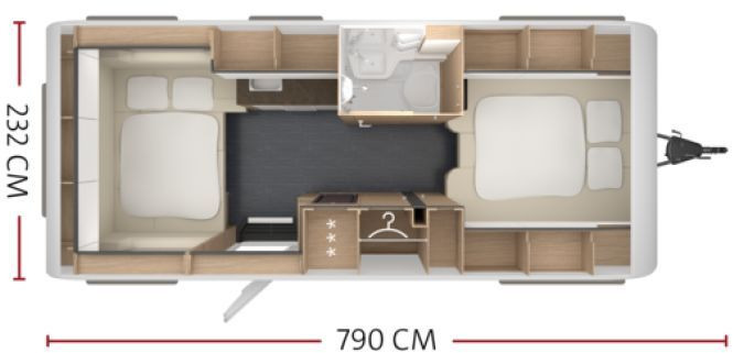 Tabbert PEP PANTIGA 550 E Leichter Hagel Bugfront - Wohnwagen: das Bild 2 Tabbert PEP PANTIGA 550 E Leichter Hagel Bugfront - Wohnwagen: das Bild 2