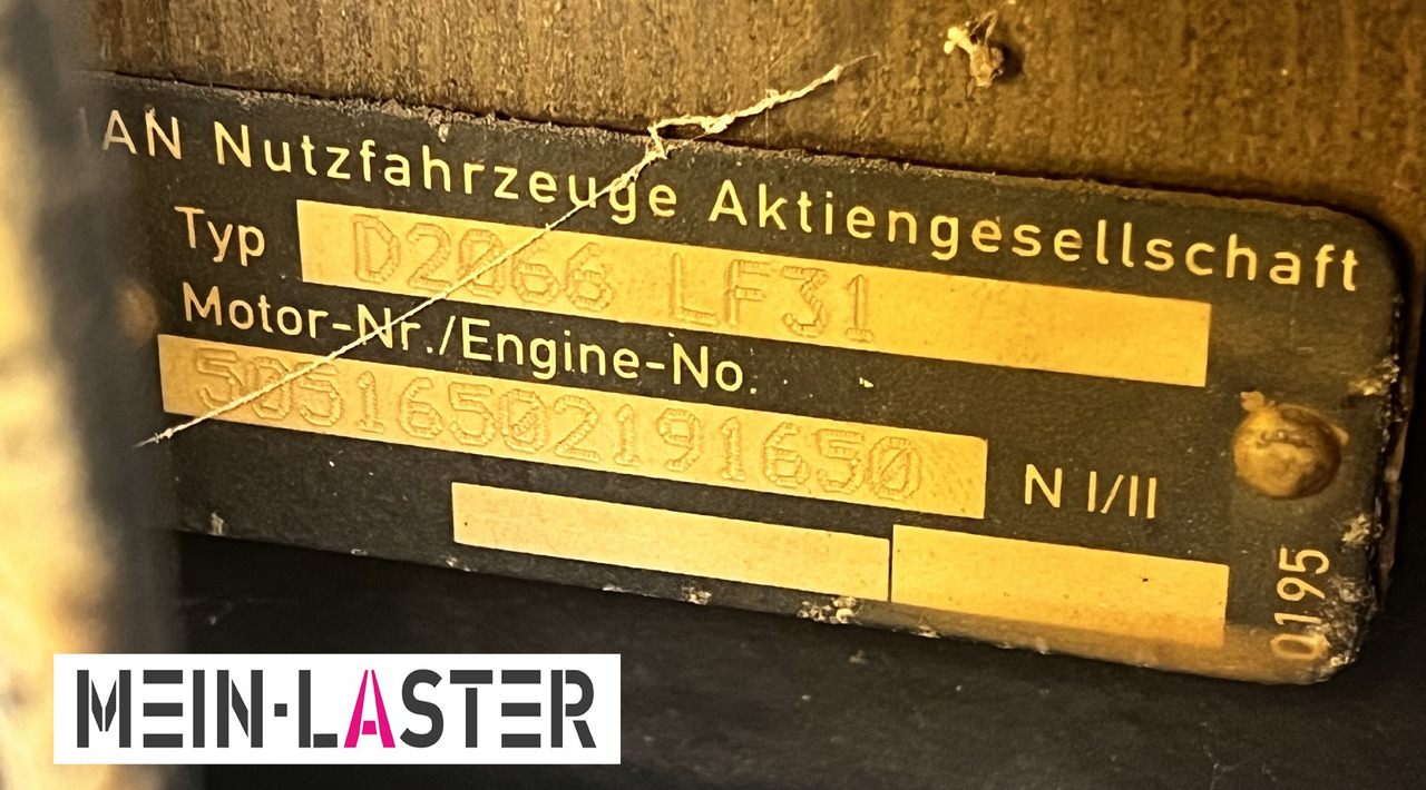Motor MAN D2066 LF 32: das Bild 6