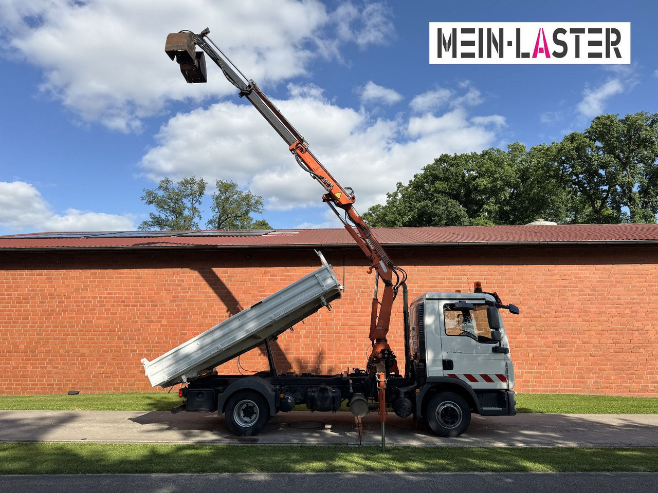 MAN TGL 8.150 3 S-Kipper Atlas 75 10m -1t. Funk FB - Kipper Transporter: das Bild 2 MAN TGL 8.150 3 S-Kipper Atlas 75 10m -1t. Funk FB - Kipper Transporter: das Bild 2