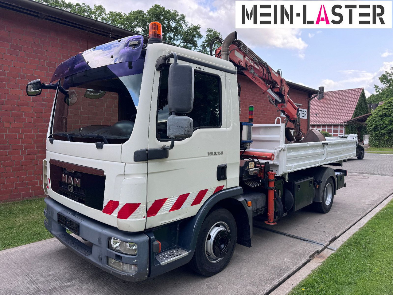 MAN TGL 8.150 3 S-Kipper Atlas 75 10m -1t. Funk FB - Kipper Transporter: das Bild 3 MAN TGL 8.150 3 S-Kipper Atlas 75 10m -1t. Funk FB - Kipper Transporter: das Bild 3