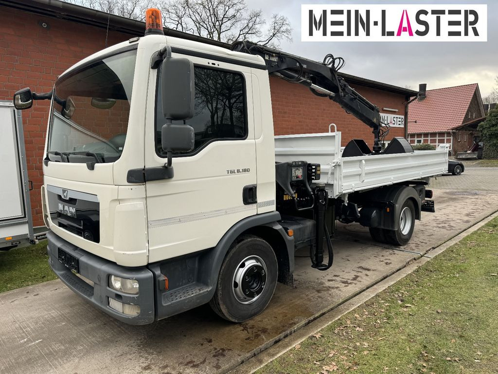 MAN TGL 8.180 3 S-Kipper Hiab 55 D *10,2 m - 640 kg - Kipper Transporter: das Bild 3 MAN TGL 8.180 3 S-Kipper Hiab 55 D *10,2 m - 640 kg - Kipper Transporter: das Bild 3