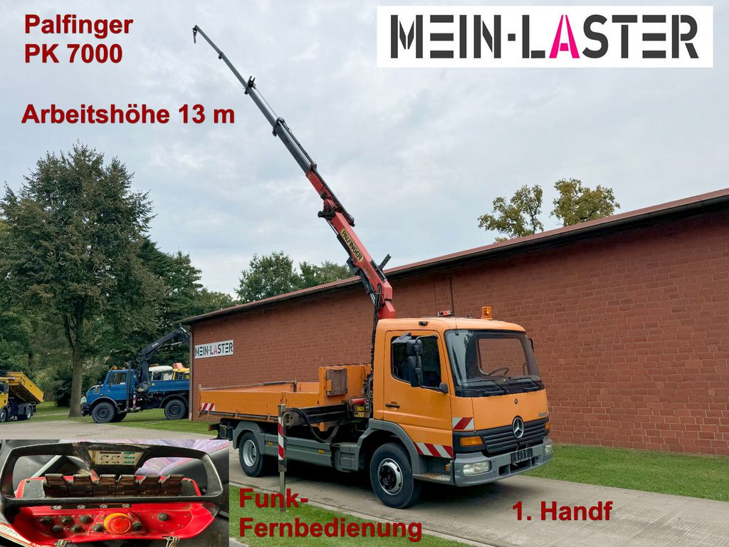 Mercedes-Benz 915 Pritsche Palfinger PK 7000 13 m Funk + AHK - Pritsche LKW, Autokran: das Bild 1 Mercedes-Benz 915 Pritsche Palfinger PK 7000 13 m Funk + AHK - Pritsche LKW, Autokran: das Bild 1