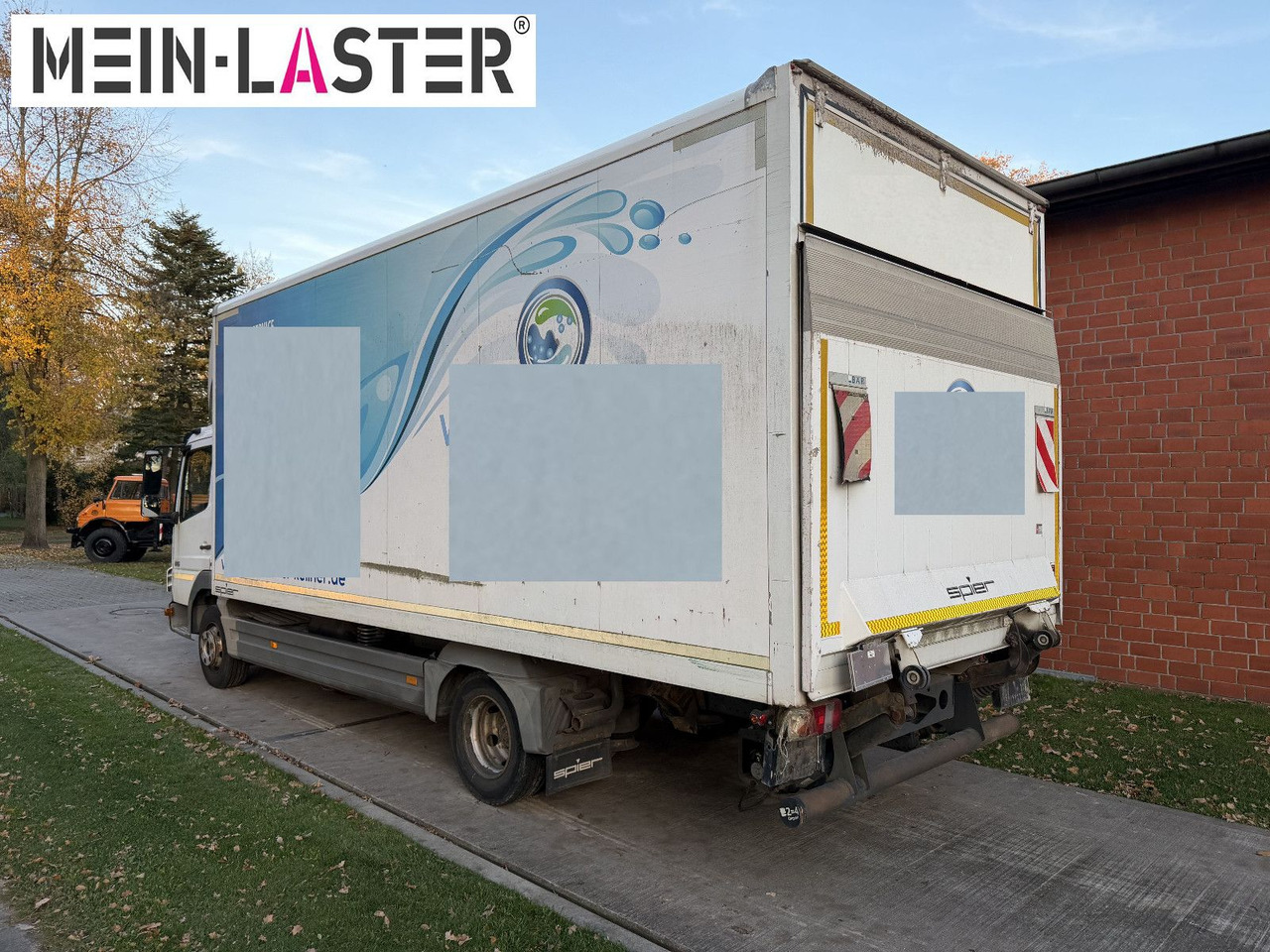 Mercedes-Benz Atego 816 LBW Klima 3 Sitzer - Koffer Transporter: das Bild 5 Mercedes-Benz Atego 816 LBW Klima 3 Sitzer - Koffer Transporter: das Bild 5