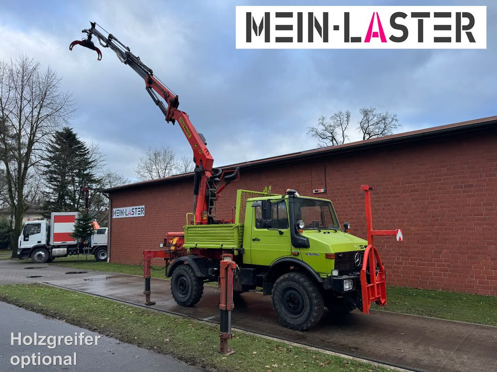 Unimog U 1650 PK 10500 Kran 15 m max. 3,9 t Seilwinde - Autokran: das Bild 2 Unimog U 1650 PK 10500 Kran 15 m max. 3,9 t Seilwinde - Autokran: das Bild 2