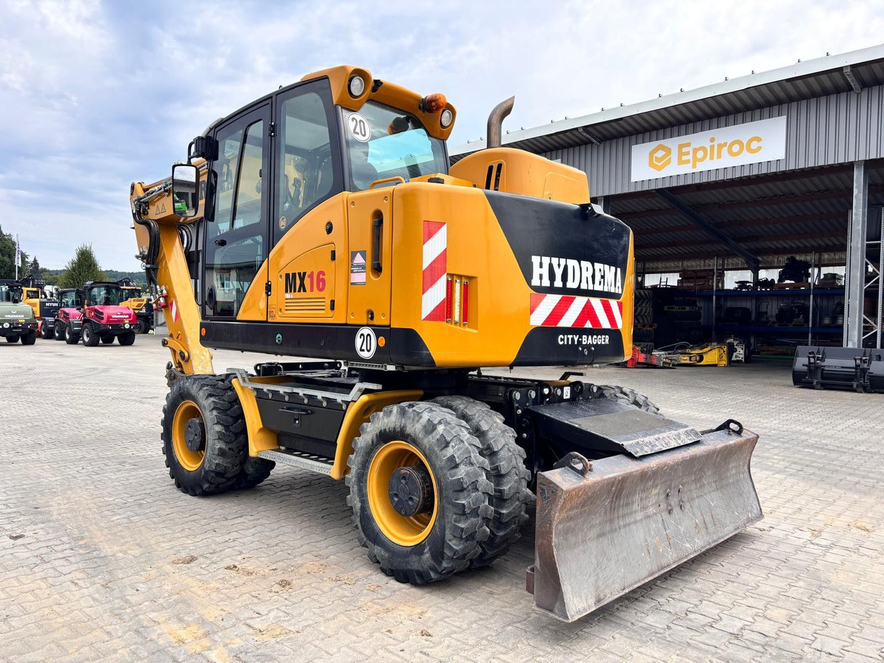 Hydrema MX 16 - Mobilbagger: das Bild 4 Hydrema MX 16 - Mobilbagger: das Bild 4