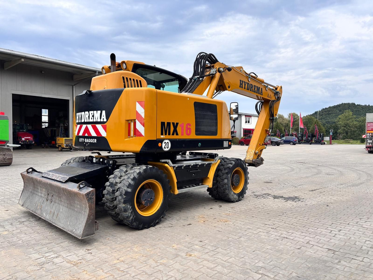 Hydrema MX 16 - Mobilbagger: das Bild 3 Hydrema MX 16 - Mobilbagger: das Bild 3