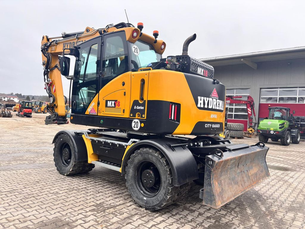 Hydrema MX18G Hydrema MX18G - Mobilbagger: das Bild 4 Hydrema MX18G Hydrema MX18G - Mobilbagger: das Bild 4