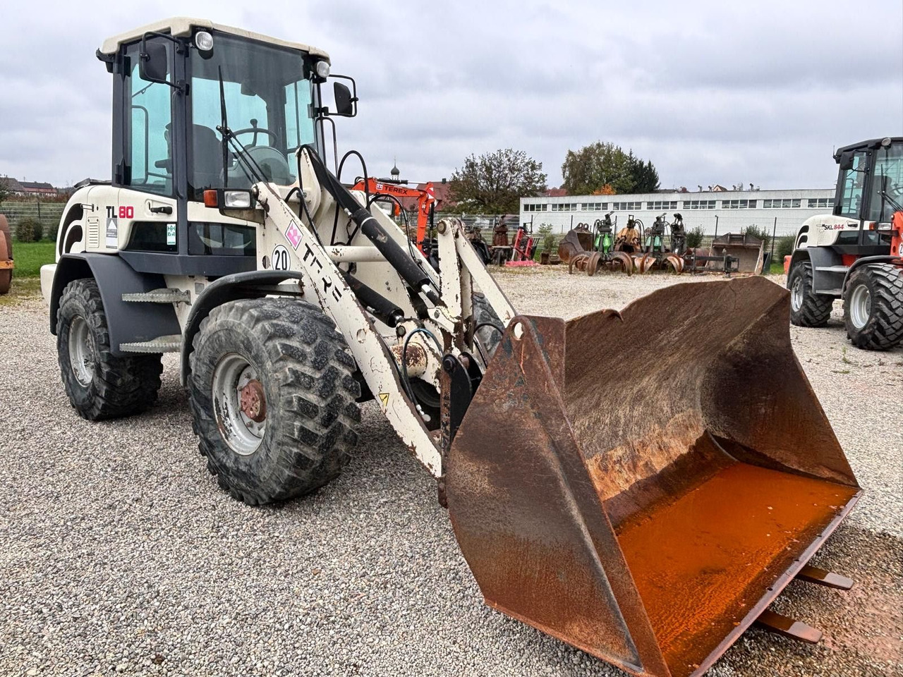 Terex TL 80 - Radlader: das Bild 2 Terex TL 80 - Radlader: das Bild 2