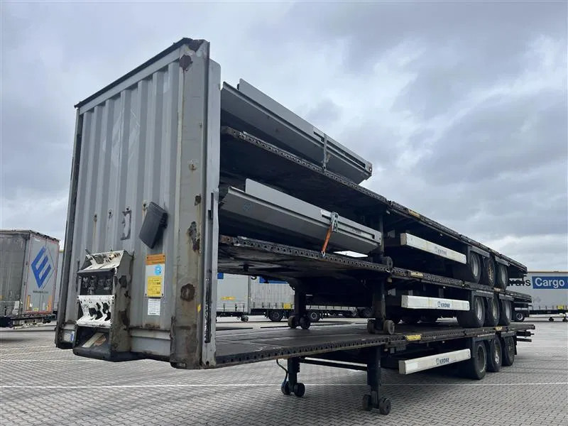 Krone 1x 2014 & 2x 2013 XL MEGA P400 HUCKEPACK FLAT STACK - Koffer Auflieger: das Bild 3 Krone 1x 2014 & 2x 2013 XL MEGA P400 HUCKEPACK FLAT STACK - Koffer Auflieger: das Bild 3