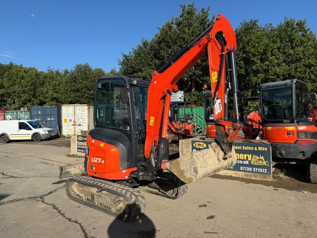 Kubota U 27-4 - Minibagger: das Bild 2 Kubota U 27-4 - Minibagger: das Bild 2