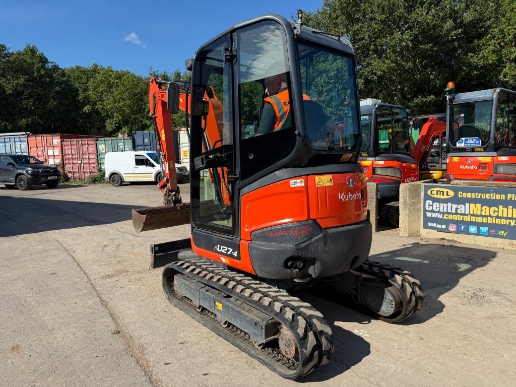 Kubota U 27-4 - Minibagger: das Bild 4 Kubota U 27-4 - Minibagger: das Bild 4