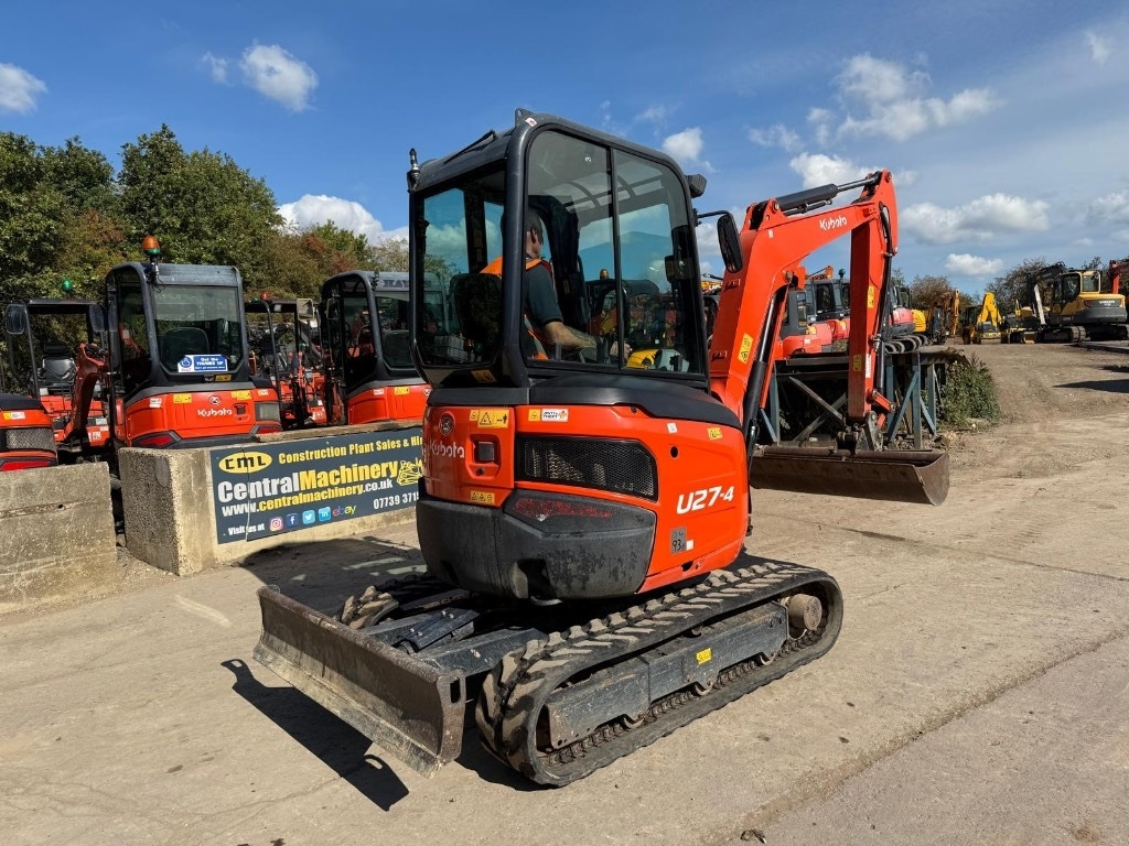 Kubota U 27-4 - Minibagger: das Bild 3 Kubota U 27-4 - Minibagger: das Bild 3