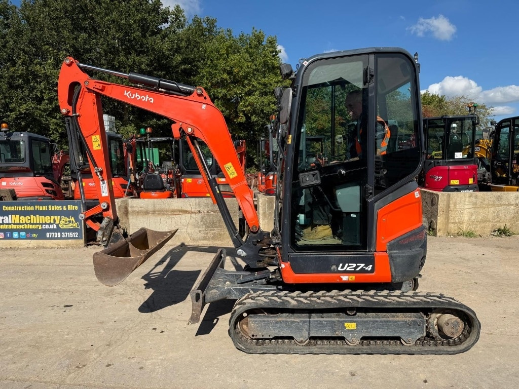 Kubota U 27-4 - Minibagger: das Bild 5 Kubota U 27-4 - Minibagger: das Bild 5