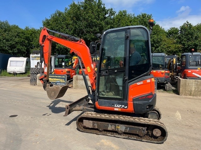 Minibagger Kubota U 27-4: das Bild 7