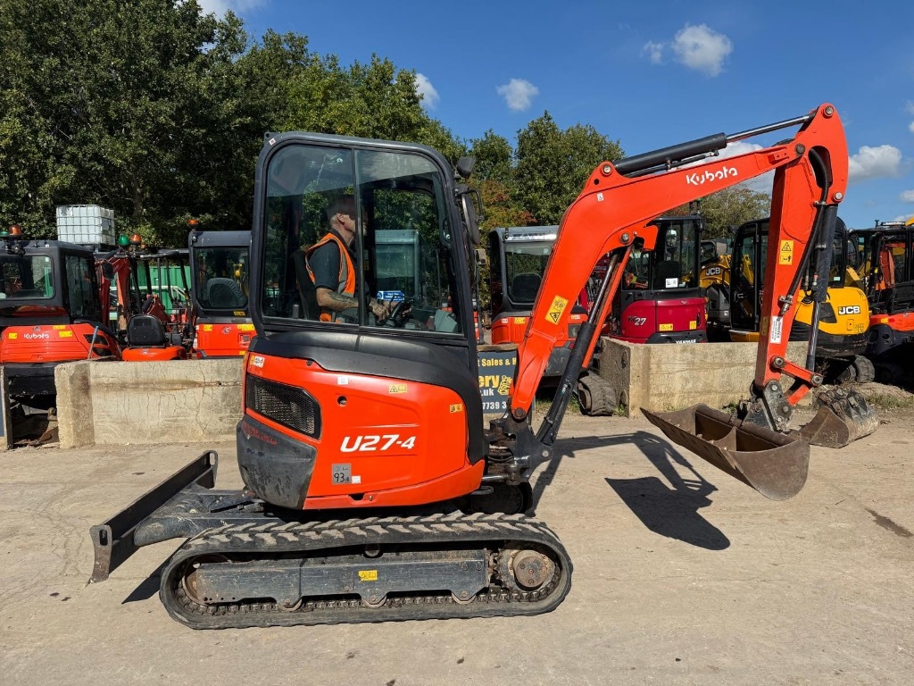 Kubota U 27-4 - Minibagger: das Bild 1 Kubota U 27-4 - Minibagger: das Bild 1