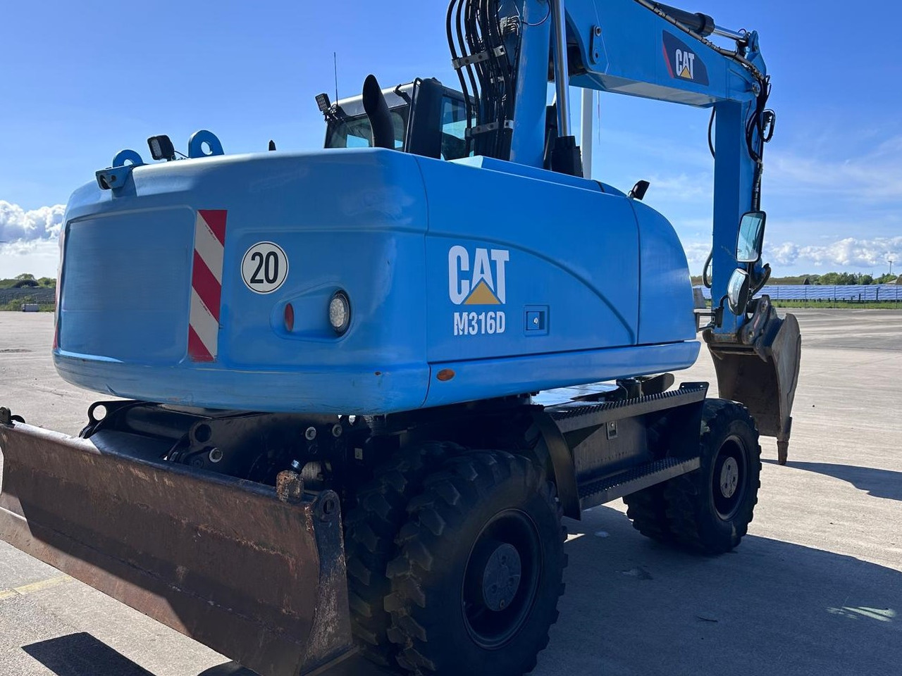 CATERPILLAR M 316 D Oil Quick OQ 65 Deutsche Maschine Top ! - Mobilbagger: das Bild 4 CATERPILLAR M 316 D Oil Quick OQ 65 Deutsche Maschine Top ! - Mobilbagger: das Bild 4