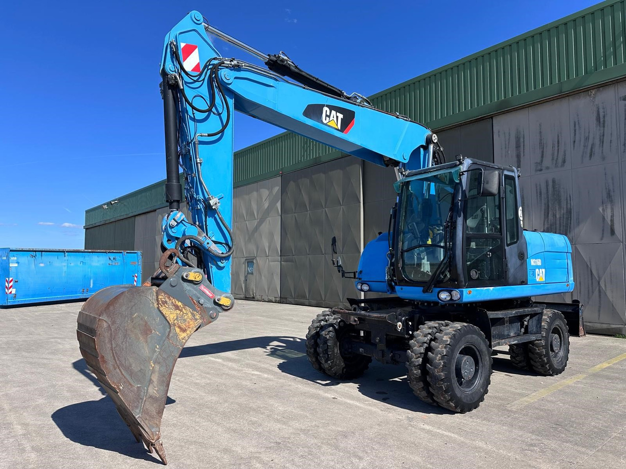 CATERPILLAR M 316 D Oil Quick OQ 65 Deutsche Maschine Top ! - Mobilbagger: das Bild 1 CATERPILLAR M 316 D Oil Quick OQ 65 Deutsche Maschine Top ! - Mobilbagger: das Bild 1