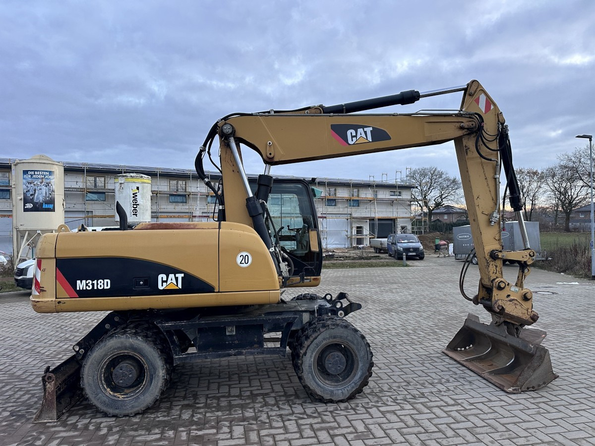 CATERPILLAR M 318 D full Hydr. Top Zustand German machine ! - Mobilbagger: das Bild 2 CATERPILLAR M 318 D full Hydr. Top Zustand German machine ! - Mobilbagger: das Bild 2