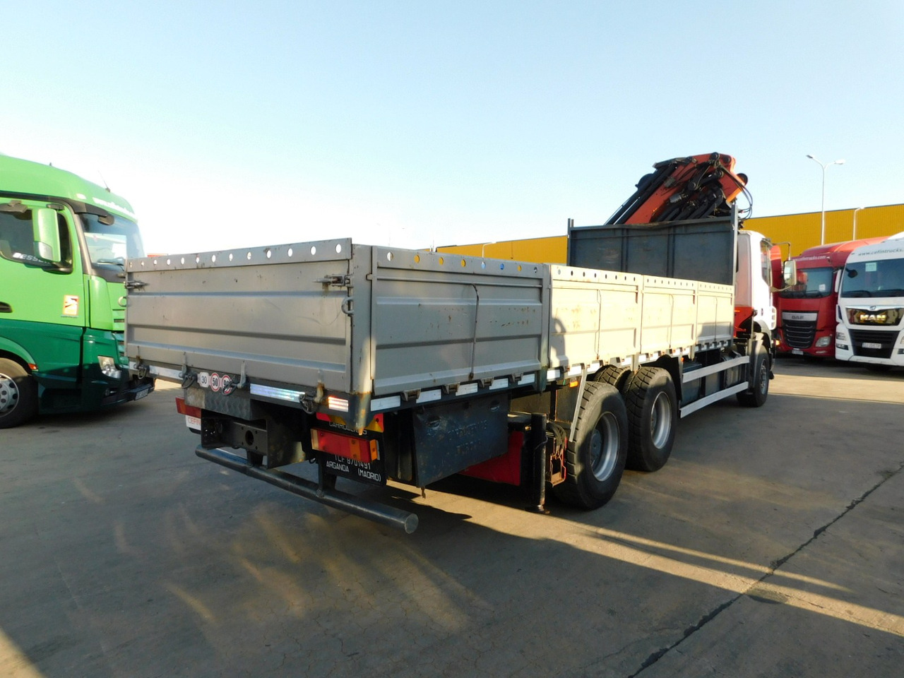 Iveco Magirus trakker - Pritsche LKW, Autokran: das Bild 3 Iveco Magirus trakker - Pritsche LKW, Autokran: das Bild 3