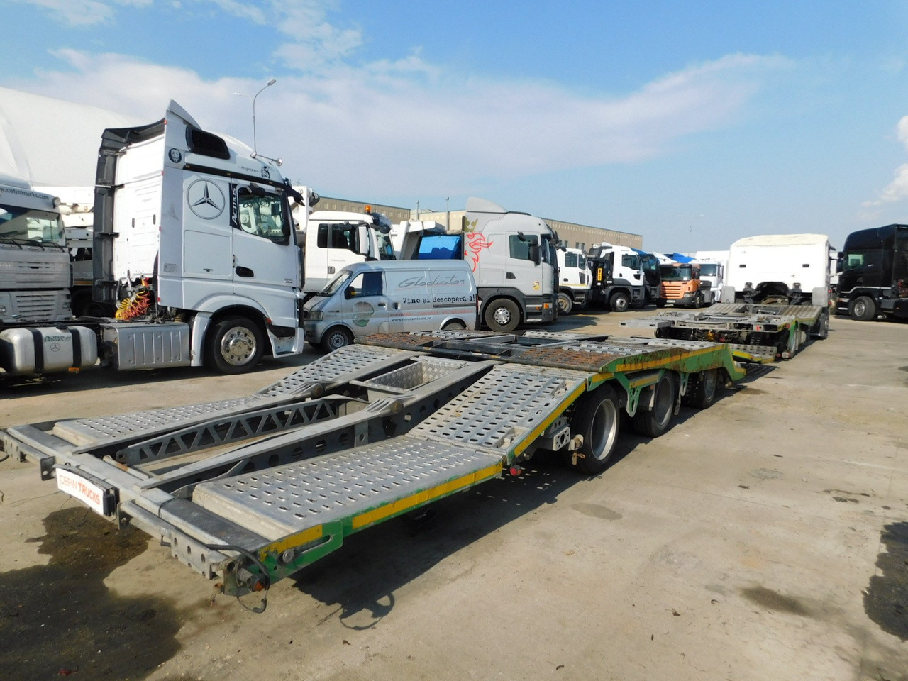 Scania Lb 4x2 - Autotransporter LKW: das Bild 3 Scania Lb 4x2 - Autotransporter LKW: das Bild 3
