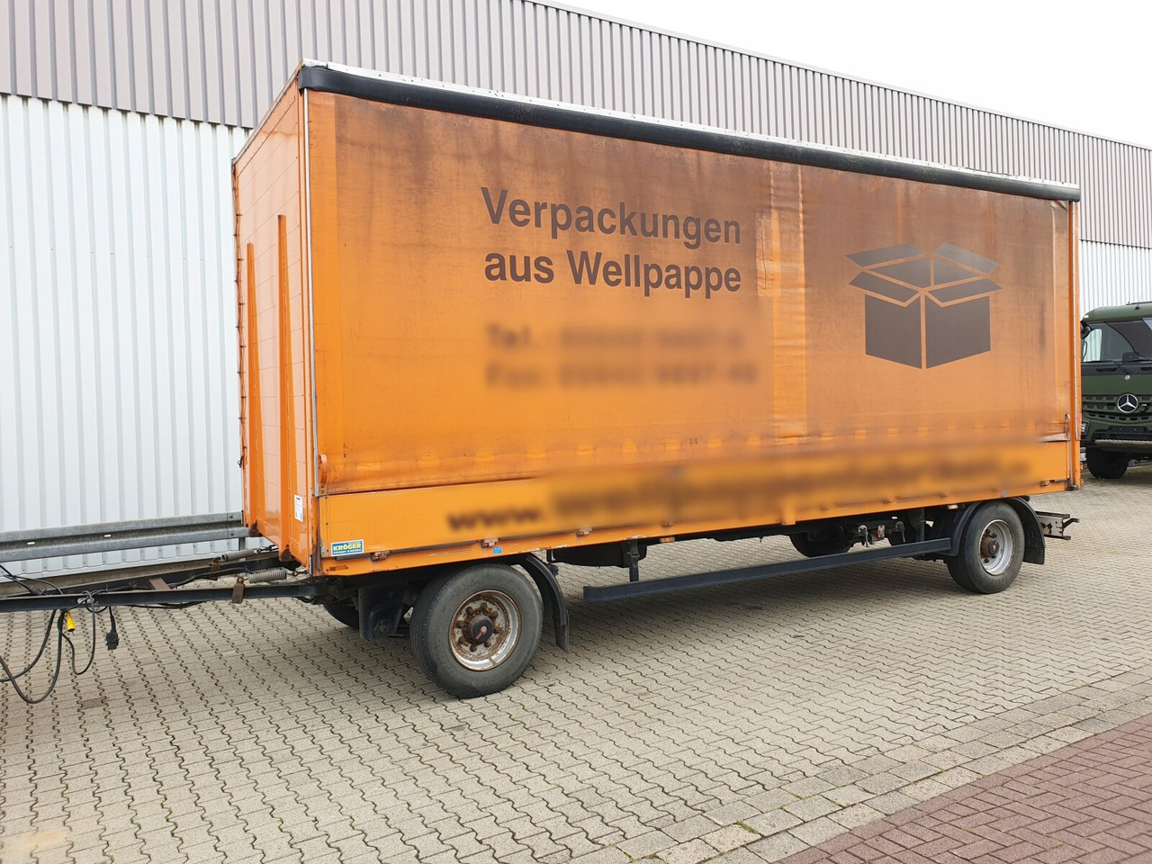 DA3, 2-Achs Anhänger DA3, 2-Achs Anhänger - Planenanhänger: das Bild 1 DA3, 2-Achs Anhänger DA3, 2-Achs Anhänger - Planenanhänger: das Bild 1