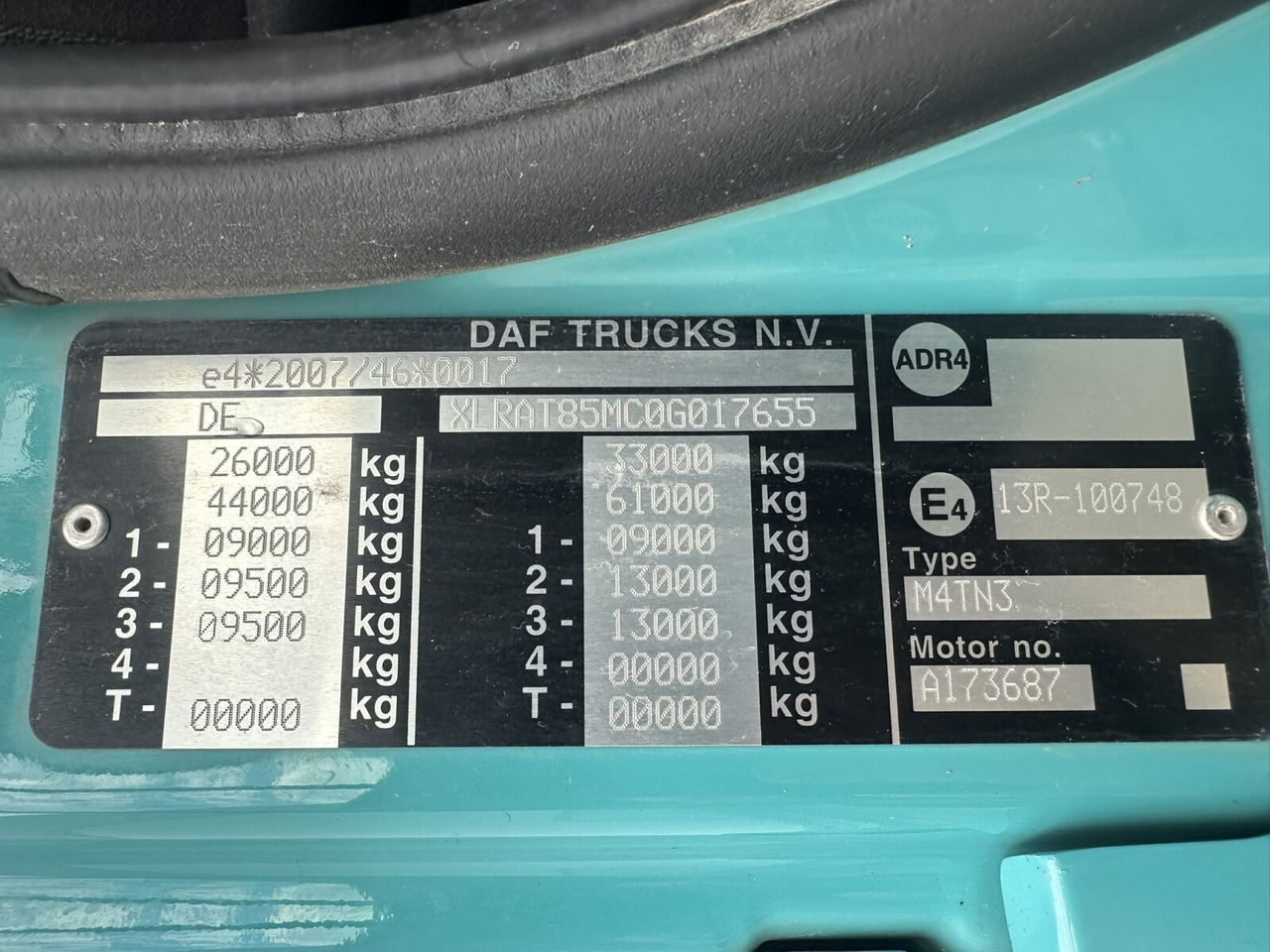 DAF CF 85.460 6x4 CF 85.460 6x4, Bordmatik links - Kipper: das Bild 4 DAF CF 85.460 6x4 CF 85.460 6x4, Bordmatik links - Kipper: das Bild 4