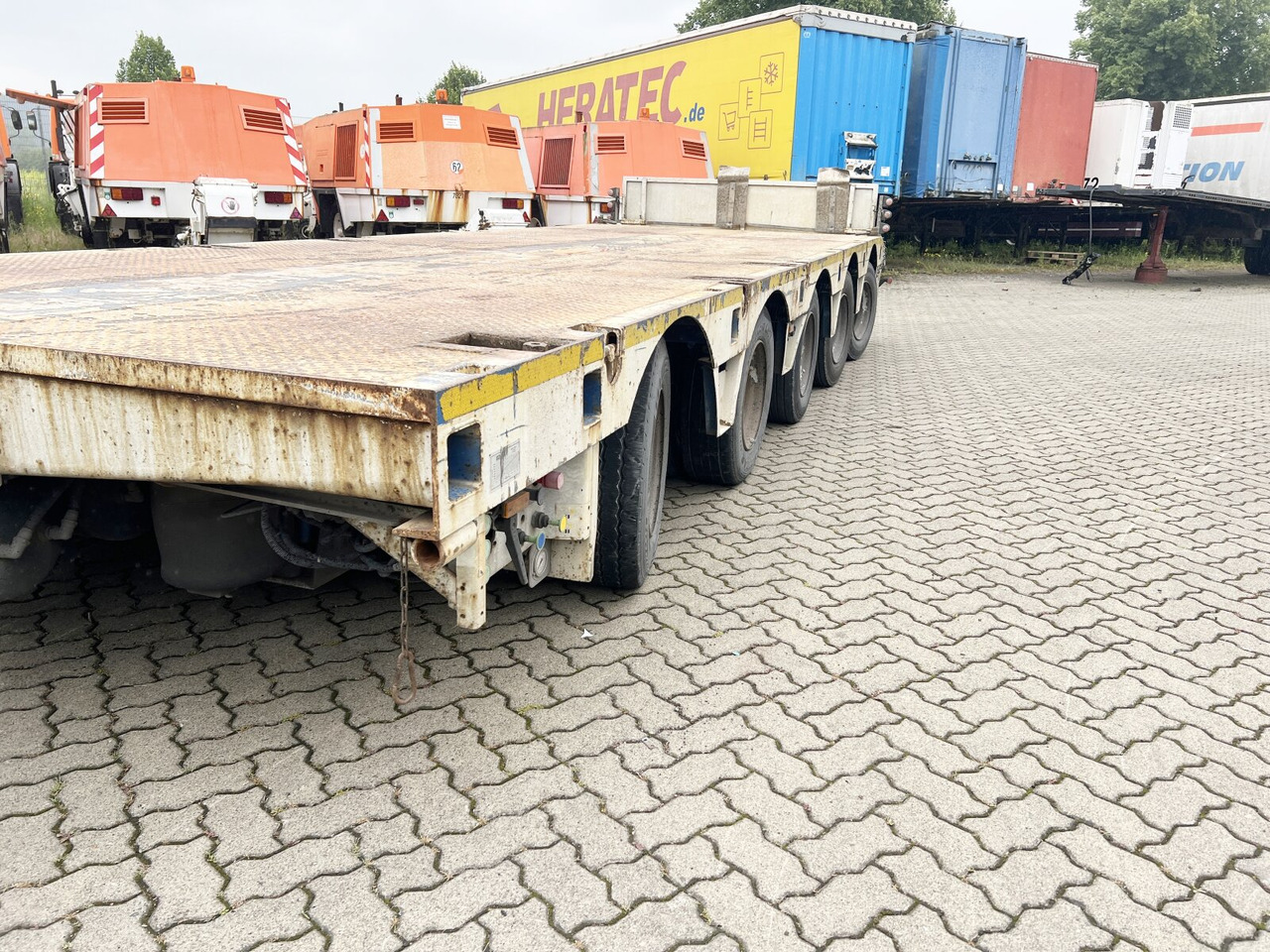 ES-GE 5.SOU-25-50.3N 5.SOU-25-50.3N, Teleskopierbar - Tieflader Auflieger: das Bild 4 ES-GE 5.SOU-25-50.3N 5.SOU-25-50.3N, Teleskopierbar - Tieflader Auflieger: das Bild 4