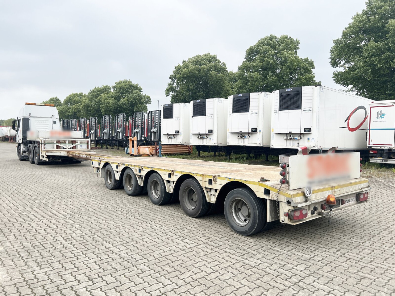 ES-GE 5.SOU-25-50.3N 5.SOU-25-50.3N, Teleskopierbar - Tieflader Auflieger: das Bild 3 ES-GE 5.SOU-25-50.3N 5.SOU-25-50.3N, Teleskopierbar - Tieflader Auflieger: das Bild 3