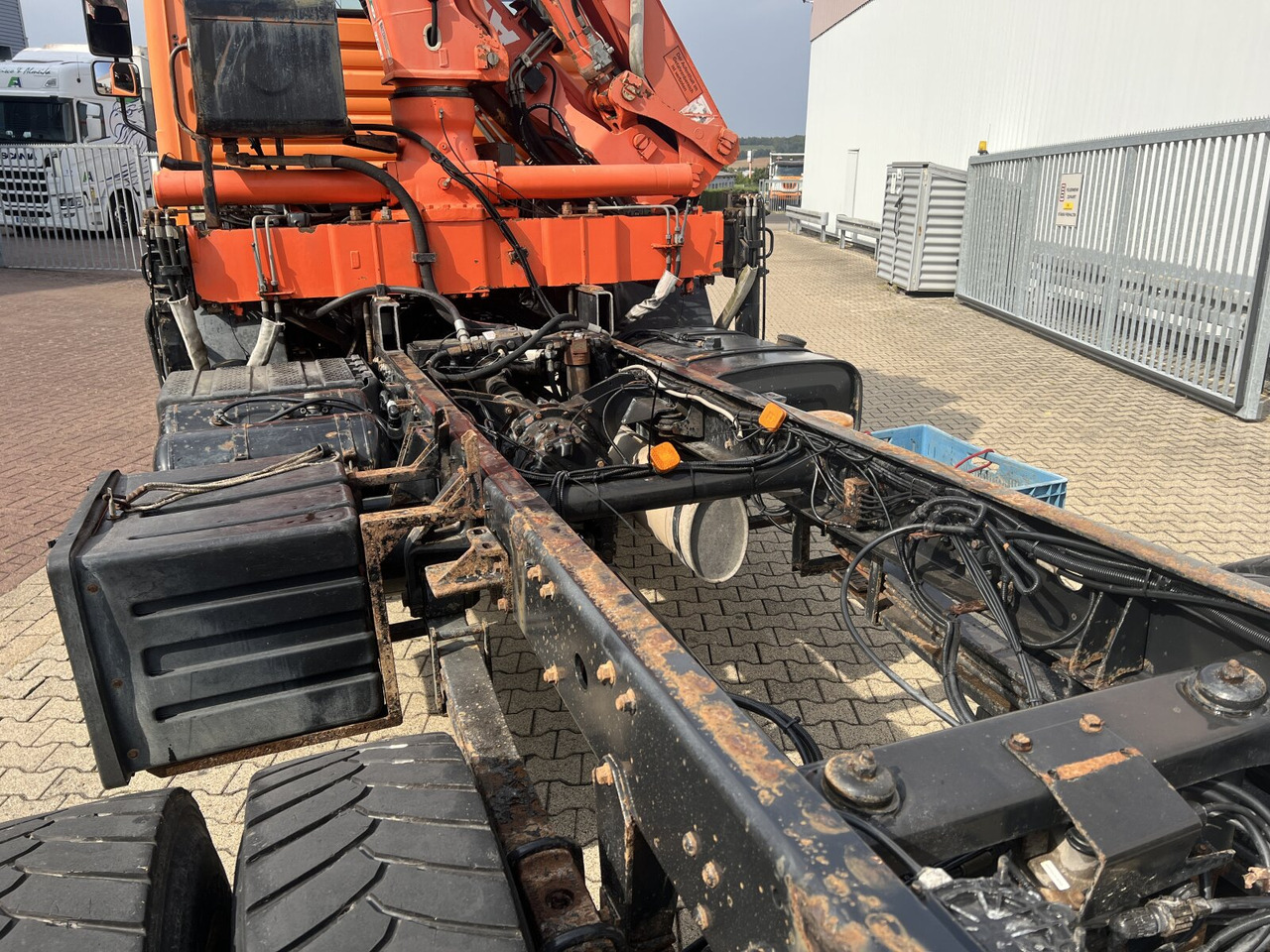 Fahrgestell LKW, Autokran MAN 18.255 MAK 4x4 BB 18.255 MAK 4x4 BB, Kran Atlas AK 85.1 A1: das Bild 13 Fahrgestell LKW, Autokran MAN 18.255 MAK 4x4 BB 18.255 MAK 4x4 BB, Kran Atlas AK 85.1 A1: das Bild 13