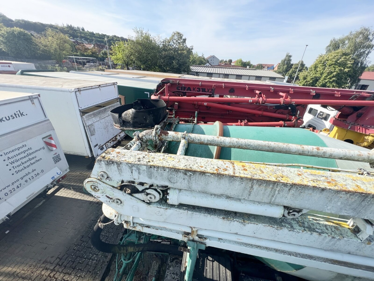 MAN 33.292 8x4 33.292 8x4 Mischer Stetter 7m³ mit Pumpe Schwing 21m, 6-Zylinder - Fahrmischer: das Bild 3 MAN 33.292 8x4 33.292 8x4 Mischer Stetter 7m³ mit Pumpe Schwing 21m, 6-Zylinder - Fahrmischer: das Bild 3