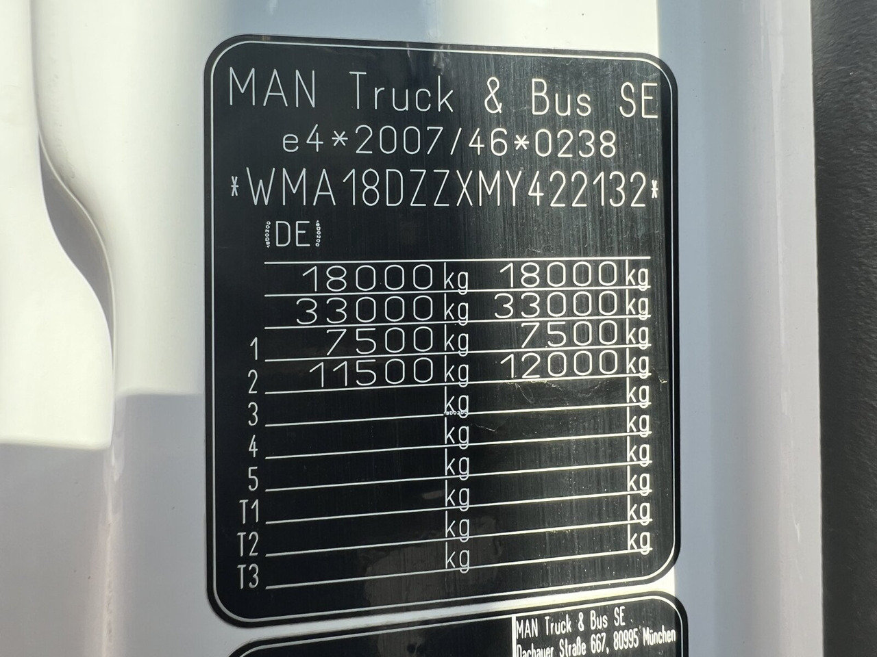 MAN TGM 18.320 4x2 BL TGM 18.320 4x2 BL, Hiab Tele-Absetzanlage, Funk - Absetzkipper: das Bild 3 MAN TGM 18.320 4x2 BL TGM 18.320 4x2 BL, Hiab Tele-Absetzanlage, Funk - Absetzkipper: das Bild 3