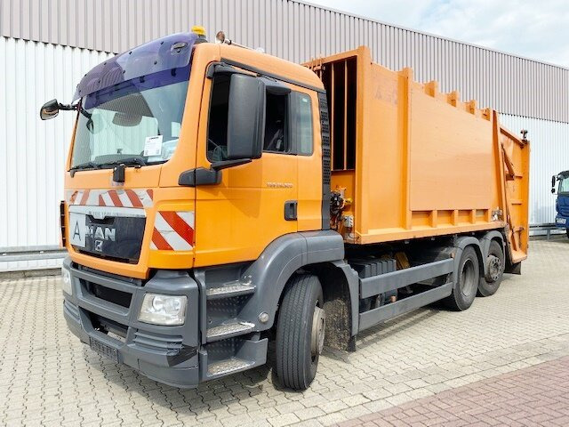 MAN TGS 26.320 6x2-4 BL TGS 26.320 6x2-4 BL, Lenkachse, Haller X2, Zöller-Schüttung - Müllwagen: das Bild 1 MAN TGS 26.320 6x2-4 BL TGS 26.320 6x2-4 BL, Lenkachse, Haller X2, Zöller-Schüttung - Müllwagen: das Bild 1