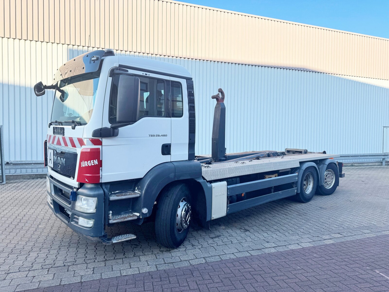 MAN TGS 26.480 6x2-4 BL TGS 26.480 6x2-4 BL, Lenk-Liftachse, VDL Abrollkipper bis 7m Container - Abrollkipper: das Bild 1 MAN TGS 26.480 6x2-4 BL TGS 26.480 6x2-4 BL, Lenk-Liftachse, VDL Abrollkipper bis 7m Container - Abrollkipper: das Bild 1