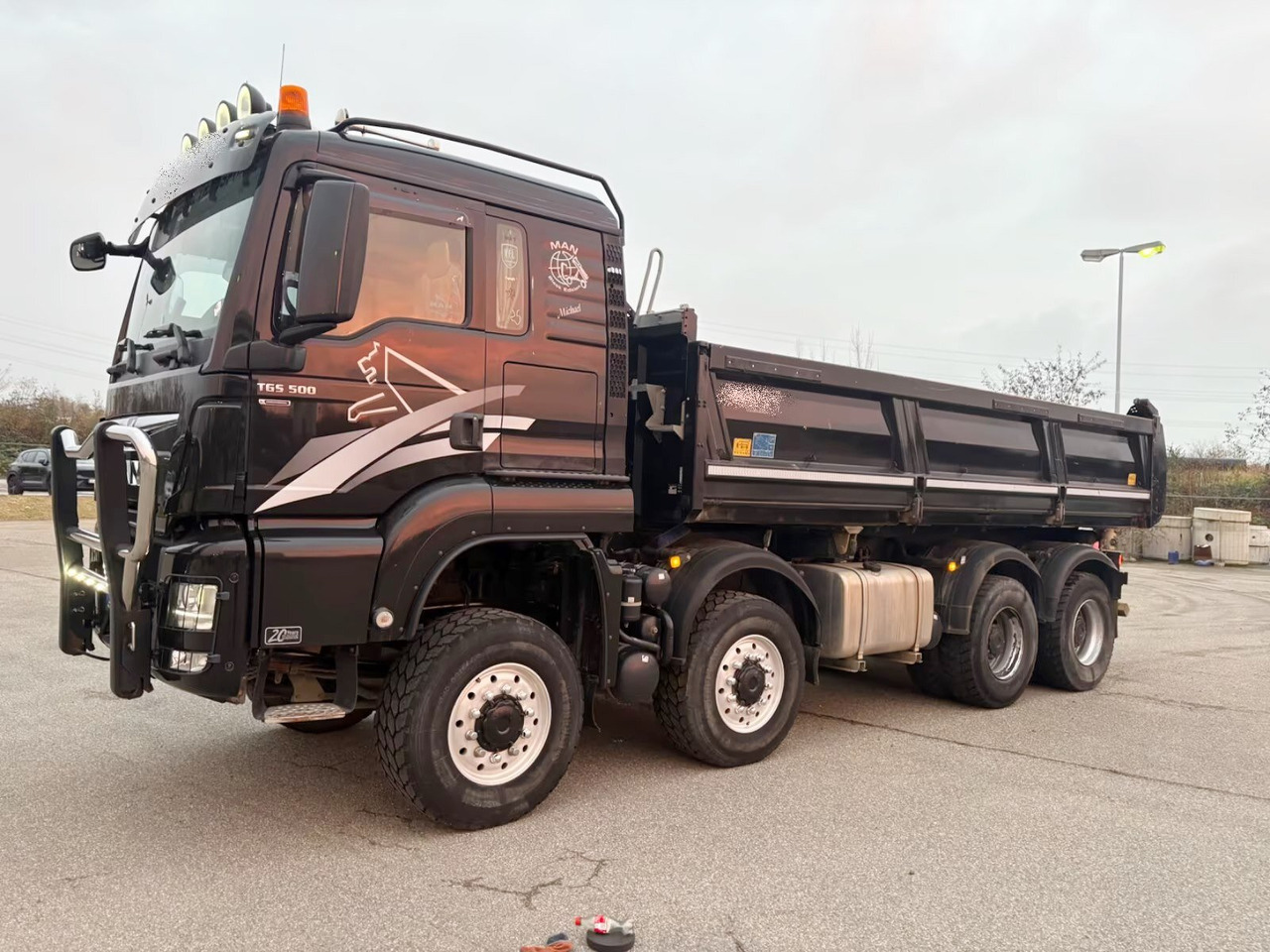 MAN TGS 35.500 8x8 TGS 35.500 8x8, Meiller Bordmatik - Kipper: das Bild 1 MAN TGS 35.500 8x8 TGS 35.500 8x8, Meiller Bordmatik - Kipper: das Bild 1