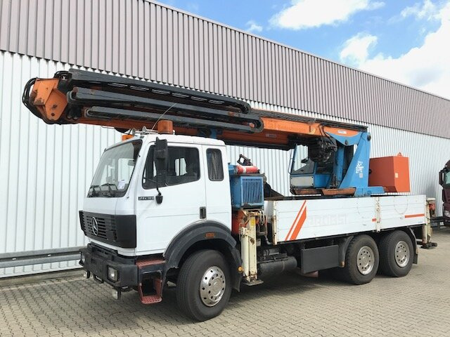 Mercedes-Benz 2638 K 6x4 mit Heckkran Palfinger PK 68000 2638 K 6x4 mit Heckkran Palfinger PK 68000 - Autokran, Pritsche LKW: das Bild 1 Mercedes-Benz 2638 K 6x4 mit Heckkran Palfinger PK 68000 2638 K 6x4 mit Heckkran Palfinger PK 68000 - Autokran, Pritsche LKW: das Bild 1