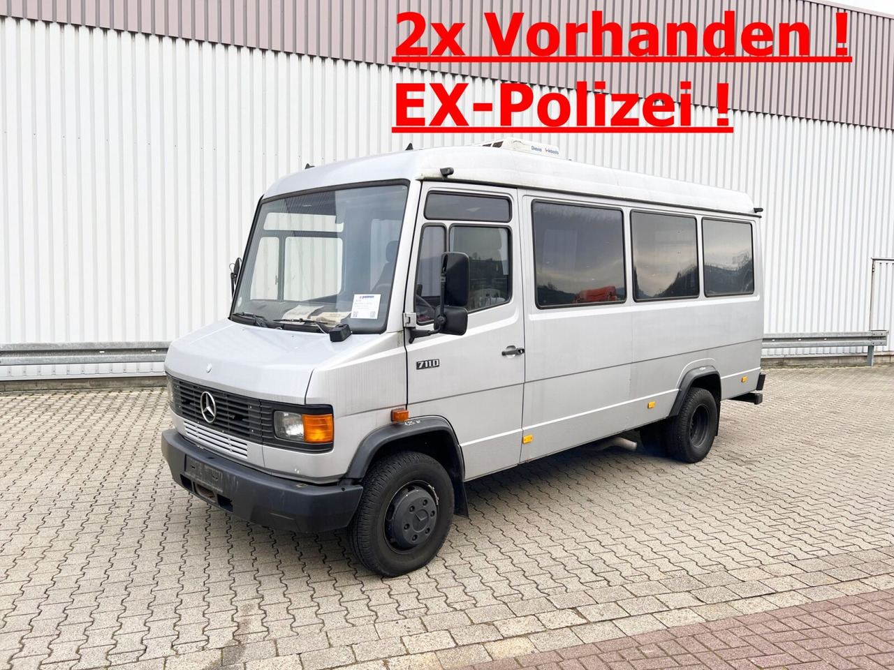 Mercedes-Benz 711 D-KA 4x2 711 D-KA 4x2, Standklima, 11-Sitze, 2 x on stock - Kleinbus, Personentransporter: das Bild 1 Mercedes-Benz 711 D-KA 4x2 711 D-KA 4x2, Standklima, 11-Sitze, 2 x on stock - Kleinbus, Personentransporter: das Bild 1