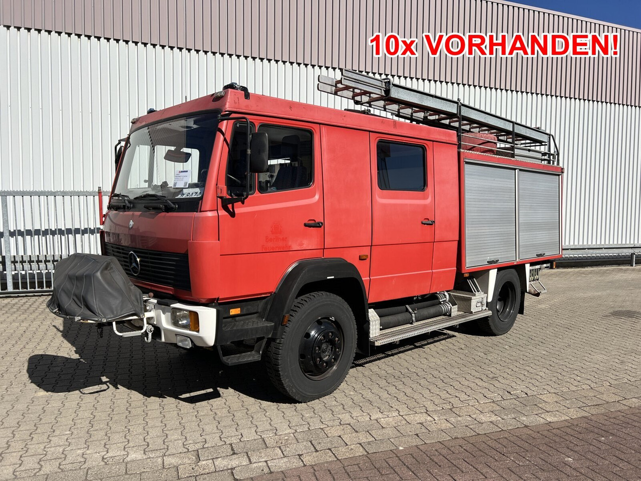 Mercedes-Benz 917 AF 4x4 Doka 917 AF 4x4 Doka, TLF 16-TS - Krankenwagen: das Bild 1 Mercedes-Benz 917 AF 4x4 Doka 917 AF 4x4 Doka, TLF 16-TS - Krankenwagen: das Bild 1