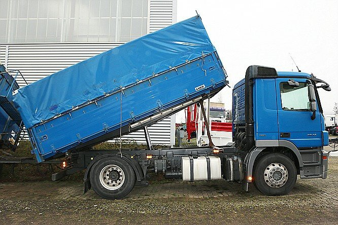 Kipper Mercedes-Benz Actros 1841L 4x2 1841L 4x2 Lück Getreidekipper, Retarder, MP3, 2x VORH.!: das Bild 9