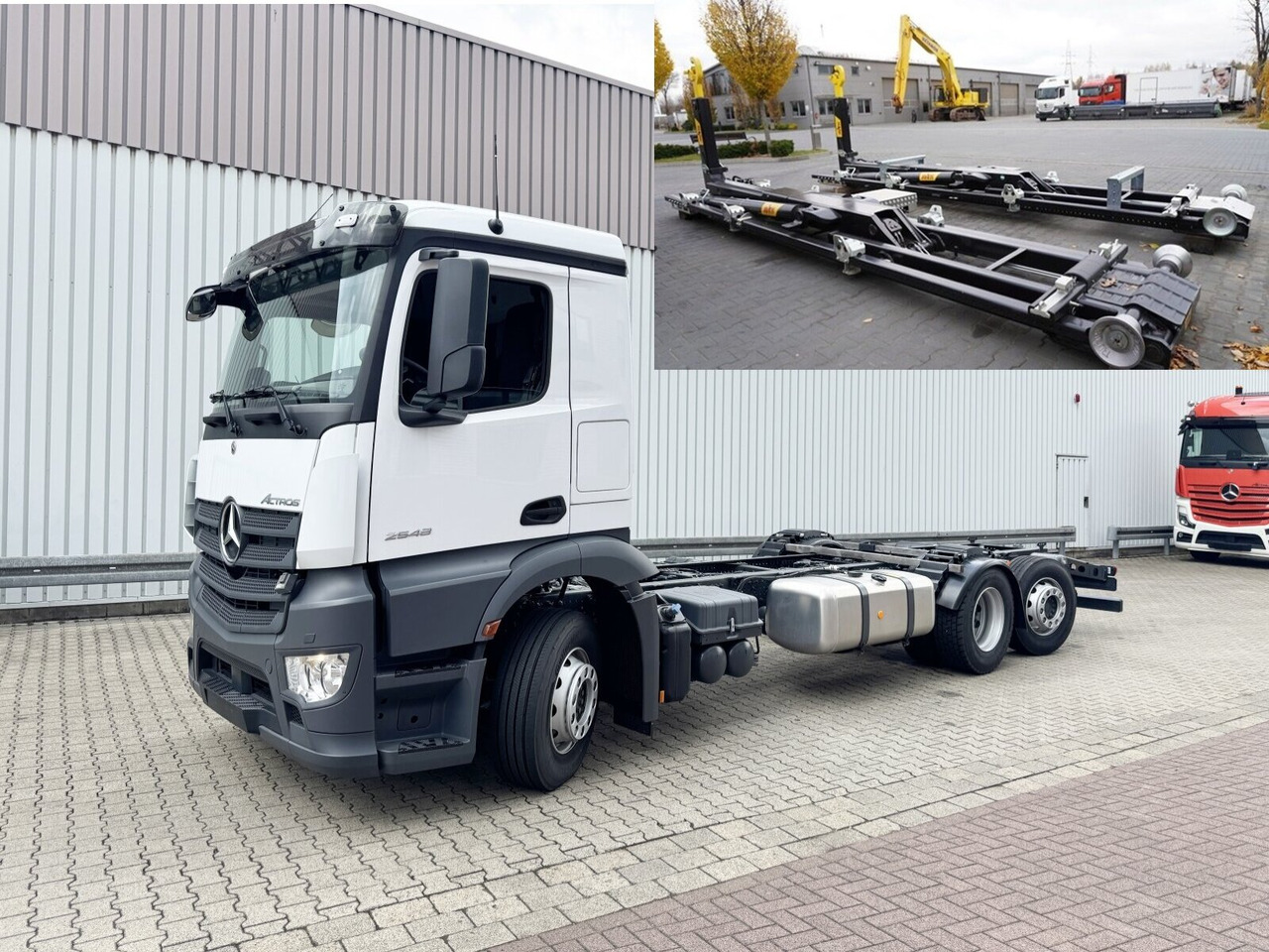 Mercedes-Benz Actros 2548 L 6x2 Actros 2548 L 6x2, Retarder, Lenk-/Liftachse - Abrollkipper: das Bild 1 Mercedes-Benz Actros 2548 L 6x2 Actros 2548 L 6x2, Retarder, Lenk-/Liftachse - Abrollkipper: das Bild 1