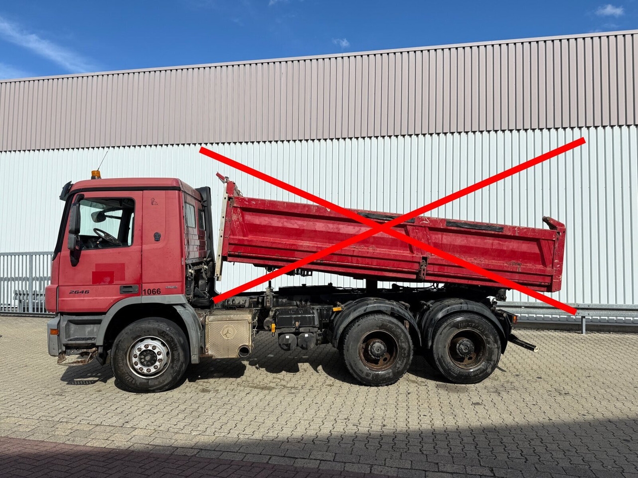 Fahrgestell LKW Mercedes-Benz Actros 2646 K 6x4 Actros 2646 K 6x4, Retarder: das Bild 12 Fahrgestell LKW Mercedes-Benz Actros 2646 K 6x4 Actros 2646 K 6x4, Retarder: das Bild 12