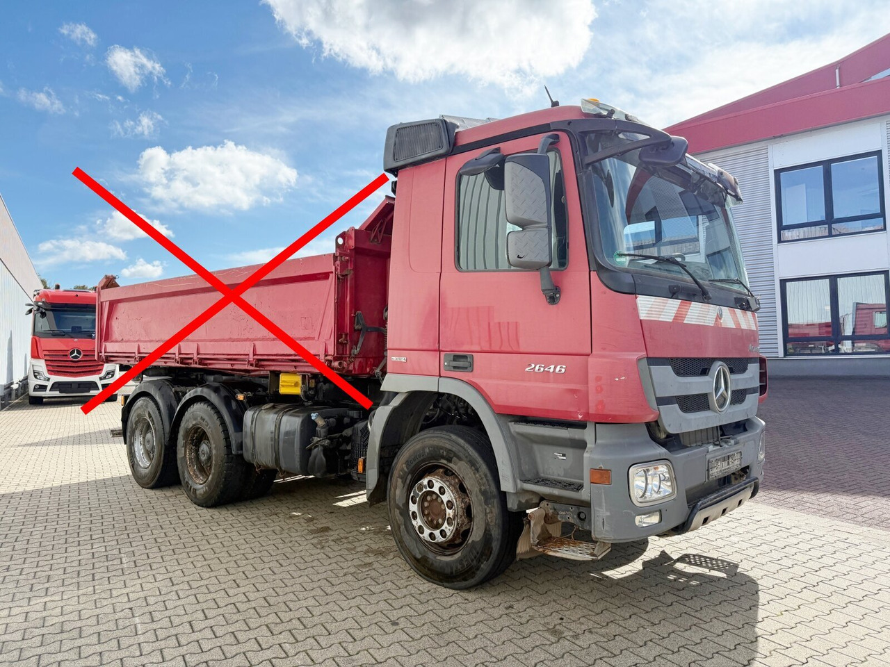 Fahrgestell LKW Mercedes-Benz Actros 2646 K 6x4 Actros 2646 K 6x4, Retarder: das Bild 8 Fahrgestell LKW Mercedes-Benz Actros 2646 K 6x4 Actros 2646 K 6x4, Retarder: das Bild 8