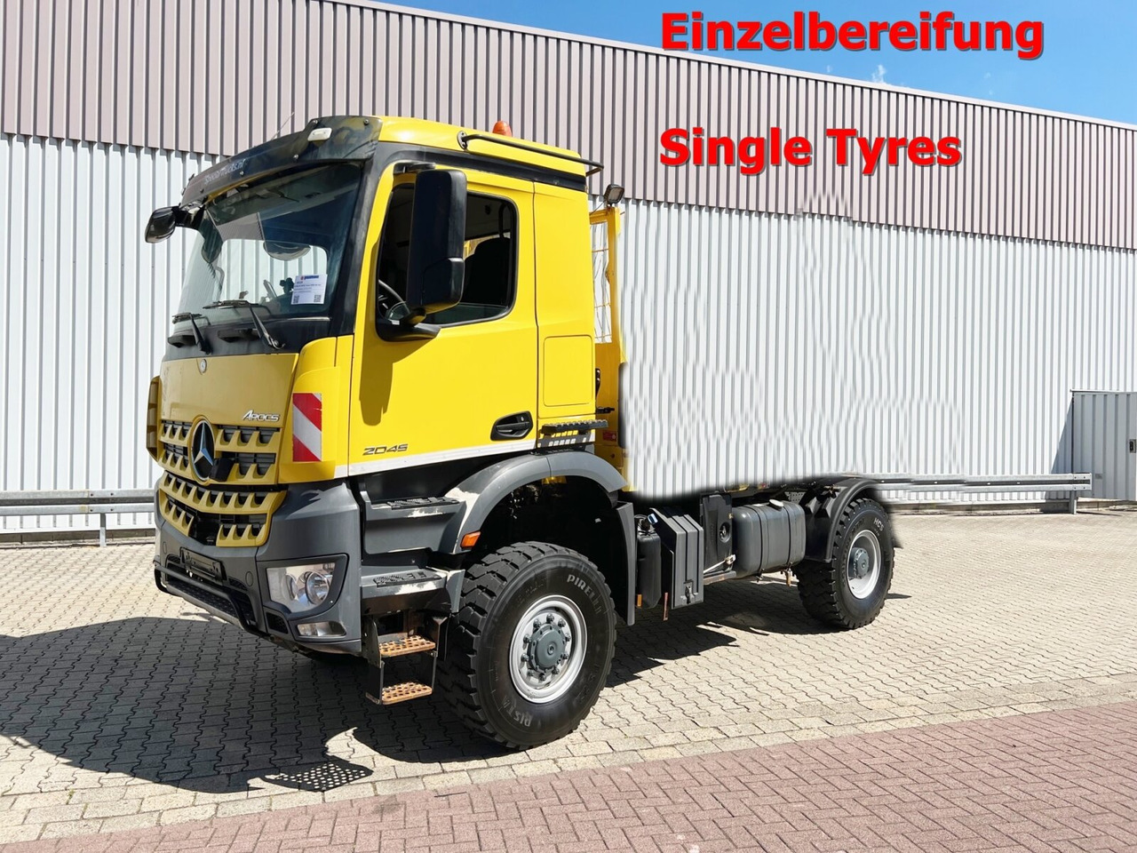 Mercedes-Benz Arocs 2045 AK 4x4 Arocs 2045 AK 4x4, GROUNDER - Fahrgestell LKW: das Bild 1 Mercedes-Benz Arocs 2045 AK 4x4 Arocs 2045 AK 4x4, GROUNDER - Fahrgestell LKW: das Bild 1