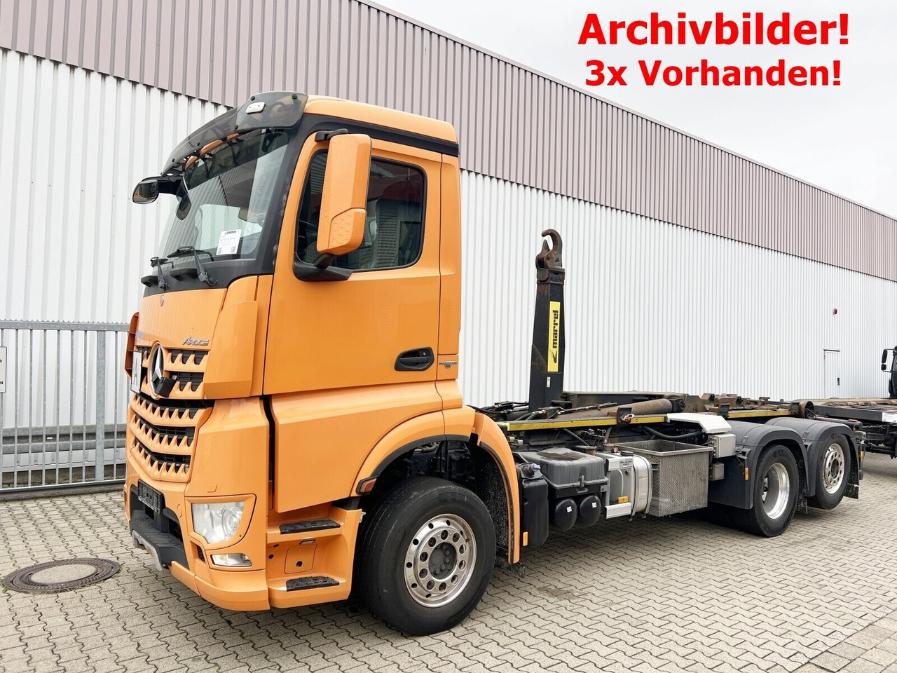 Mercedes-Benz Arocs 2552 L 6x2 Arocs 2552 L 6x2, Lenk-/Liftachse - Abrollkipper: das Bild 1 Mercedes-Benz Arocs 2552 L 6x2 Arocs 2552 L 6x2, Lenk-/Liftachse - Abrollkipper: das Bild 1