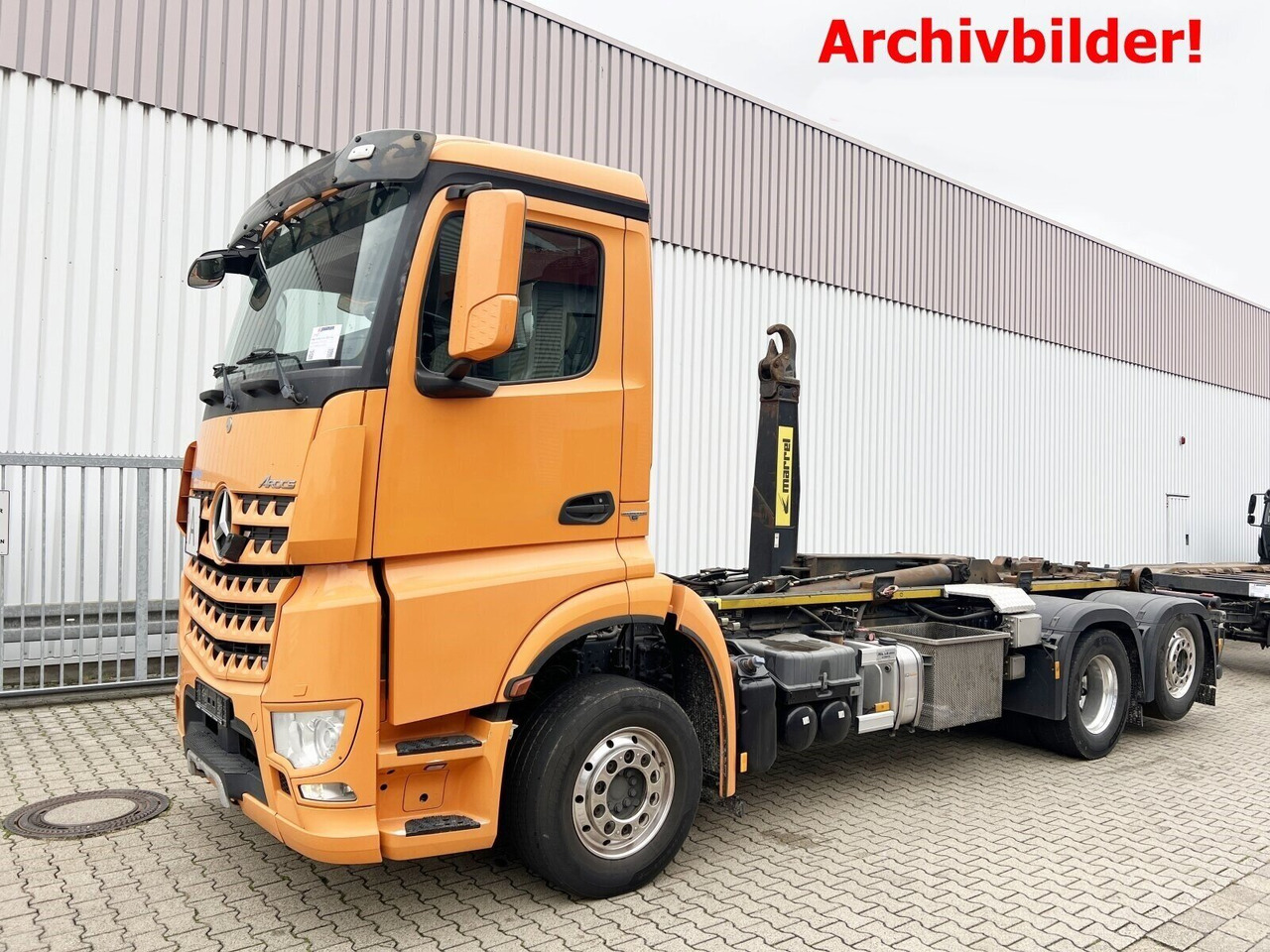 Mercedes-Benz Arocs 2552 L 6x2 Arocs 2552 L 6x2, Lenk-/Liftachse - Abrollkipper: das Bild 1 Mercedes-Benz Arocs 2552 L 6x2 Arocs 2552 L 6x2, Lenk-/Liftachse - Abrollkipper: das Bild 1