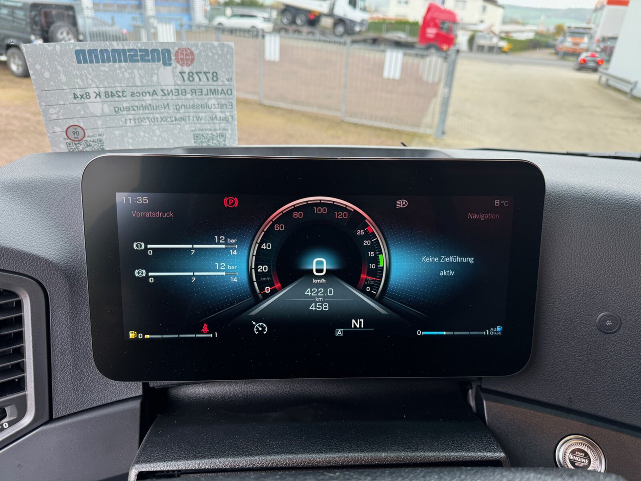 Mercedes-Benz Arocs 3248 K 8x4 Arocs 3248 K 8x4, Navi, Multimedia Cockpit - Kipper: das Bild 5 Mercedes-Benz Arocs 3248 K 8x4 Arocs 3248 K 8x4, Navi, Multimedia Cockpit - Kipper: das Bild 5