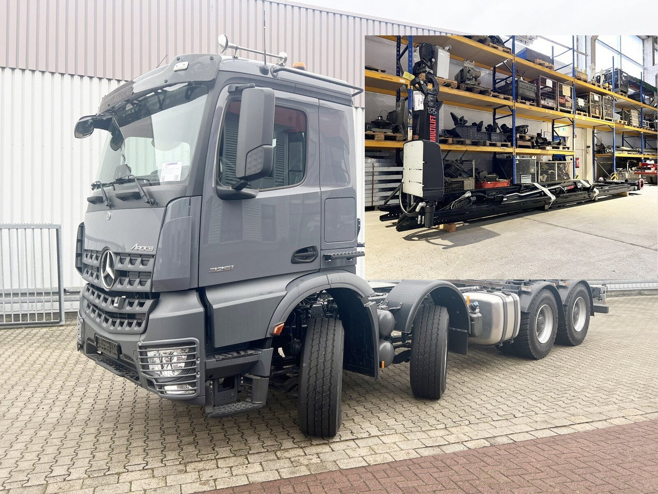 Mercedes-Benz Arocs 3251 L 8x4/4 Arocs 3251 L 8x4/4 - Abrollkipper: das Bild 1 Mercedes-Benz Arocs 3251 L 8x4/4 Arocs 3251 L 8x4/4 - Abrollkipper: das Bild 1