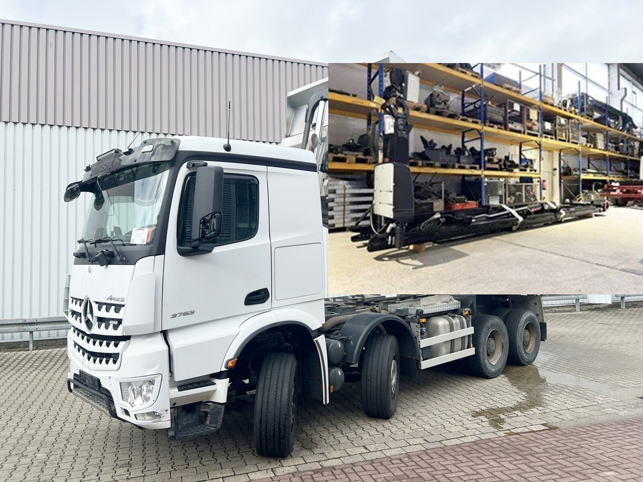Mercedes-Benz Arocs 3253 K 8x4/4 Arocs 3253 K 8x4/4, Retarder - Abrollkipper: das Bild 1 Mercedes-Benz Arocs 3253 K 8x4/4 Arocs 3253 K 8x4/4, Retarder - Abrollkipper: das Bild 1